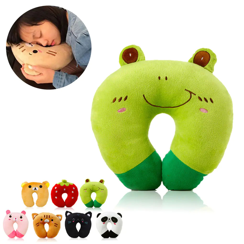 Creative Cartoon Cute Animal U-Shaped Pillow