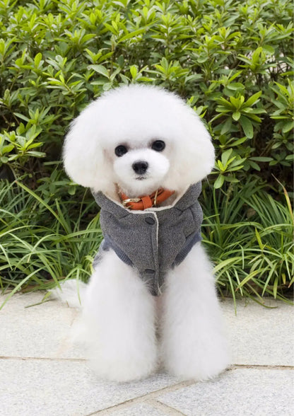 Pet Clothing – Autumn/Winter Cotton Outfit for Dogs